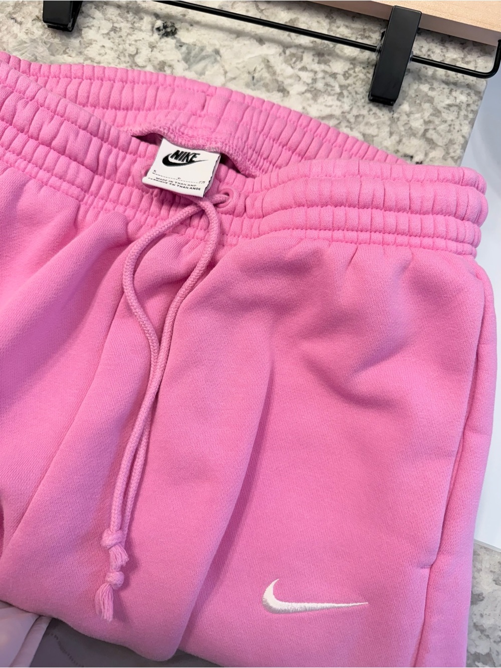 Nike Pink Phoenix Fleece Sweat Outfit - Picture 4 of 4